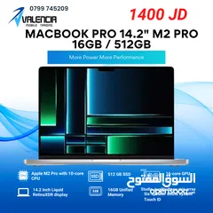  1 MacBook Pro 14.2" M2Pro 16GB/512GB ماك بوك برو