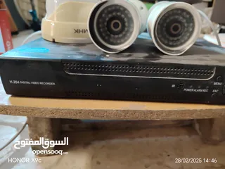  3 مع ثلاث كاميرات Dvr