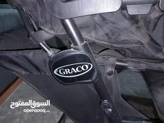  2 للبيع عرباية أطفال TWIN BABY STROLLER CENTRE POINT GRACO