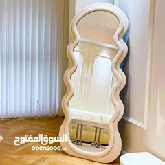 10 خلي كل نظرة بالمرآة لحظة جمال  مرايا ستاند بإطار مخملي فاخر