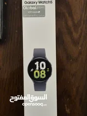  1 Galaxy Watch 5 بحاله جديده
