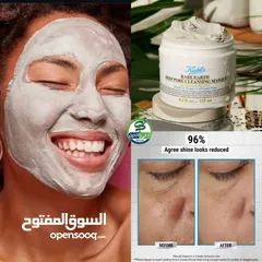  5 ماسك الطين الأبيض من كليز من أجمل الماسكات الي ممكن تجرّبوها  طبعا اي بنت نوع بشرتها عادية الى دهنية