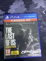  1 سي دي The last of us مستعمل بشكل خفيف