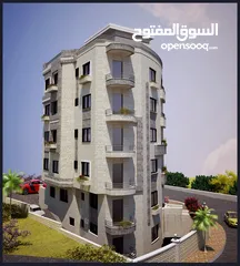  1 عماره للبيع مكونه من 6طوابق كل طابق شقه واحده فقط طابو مستقل تنازل فوري من المالك مباشره