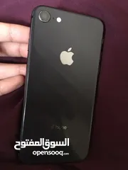  1 ايفون 8 اسود 64 جيجا