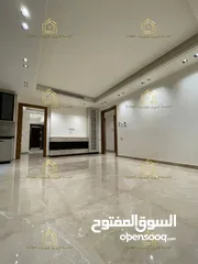  9 شقة فاخرة - لم تسكن - 4نوم 2ماستر - 230م - ارضية - ترس - موقع هادئ ومميز
