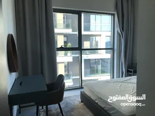  10 غرفه و صاله مفروشه بالكامل و كل شي جديد-1bdr apartment for rent brand new