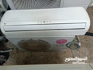  7 مكيفات واحد طن عادي شامل التركيب