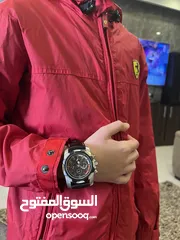  8 فيراري نبض اليد كاربون ، جلدد تمساح جديده