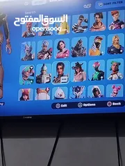  5 حساب فورتنايت للبيع 99 سكن