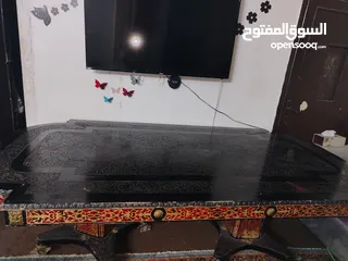  4 طاولة سفرة خشب زان مع كراسي