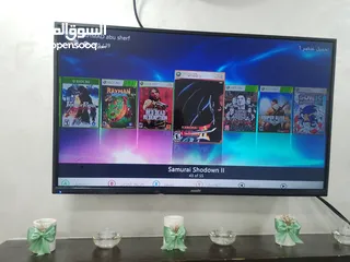  14 اكس بوكس معدل 360 بحاله ممتازه مع يدين تحكم وكمره