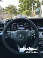  17 Mercedes E220D  بانوراما  موديل 2017 برخصة  دهان شركة  فل اضافات  امكانية البدل وارد  كرتونه سيارة