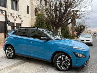  6 ‎هيونداي كونا كهرباء موديل 2022 كلين تايتل خالي من الحوادث جمرك اليوم ترخيص وتأمين سنه كامله