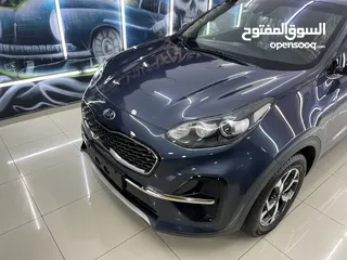  7 كيا سبورتاج للبيع موديل 2019، حجم المحرك ،   1600 مع امكانية البدل على 7 راكب