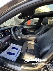  16 مرسيدس E350 2021 فل اضافات اعلى صنف بانوراما وارد المانيا لون فيراني مميزة