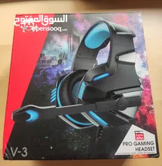  5 Raxinbang Headset 3.5mm Gaming Headset LED (New condition box slightly damaged)