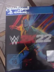  1 قرص مصارعة  W2K22  للبلاي ستيشن4