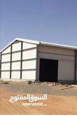  1 للبيع هنجر 500 م صناعات خفيفه النقيره شارع الميه