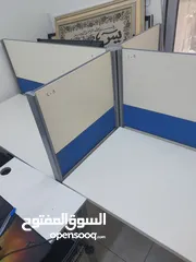  5 مكتب  موظفين رباعي للبيع