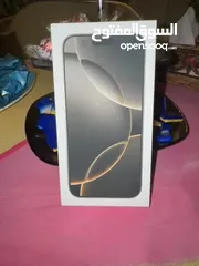  7 أيفون 16 برو ماكس 256 جيجا تيتانيوم الطبيعي ، وارد شرق اوسط.  iPhone 16 pro max 256 G/ Titanium