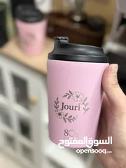  4 اكواب قهوة بالاسماء حسب الطلب