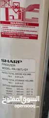  2 freezer sharp 8 rak