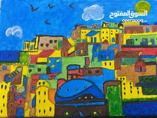  3 لوحة رسم تشكيلية