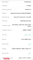  7 للبيع Samsung A16 5G – نظيف وسعر مميز