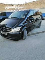  4 باص مرسيدس فيتو 2013 ديزل مواصفات فيانو شصي طويل مميز وسعر لقطه