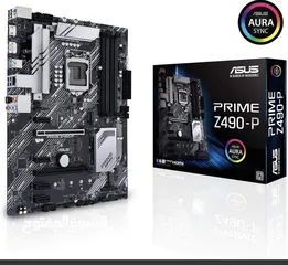  1 Z490-prime motherboard . Core i5 10400f  And 8gb ddr4 ram