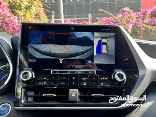  22 تويوتا هايلاندر بلاتينيووووم بانوراااما 7جيد 2021 خمس كاميرات Vip