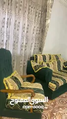  3 غرفة ضيوف مستعملة طقم أمريكي خشب جوز