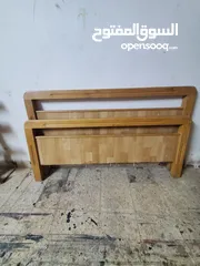  5 تخت مفرد خشب