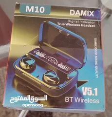  3 سماعات بلتوث Damix شبه جديده