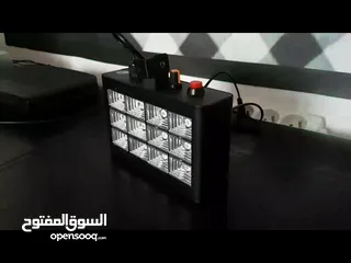  3 ضوء يعمل على دقة الصوت او اوتوماتيكي حسب العيار