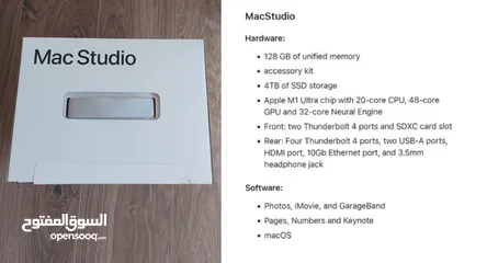  1 New Mac Studio for sale