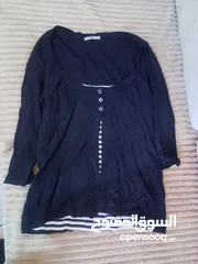  12 ملابس اروبي ستاتي قطن كم ربع كم نص كم باله 120قطعه البيع جمله