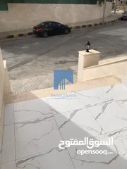  8 شقة أرضية فاخرة للبيع في خلدا  - خلف بردايس وقرب العصرية 200م مع ترس امامي 25م لم تسكن بسعر مغري