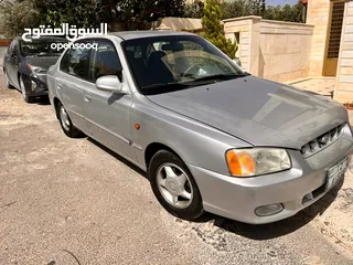  3 هيونداي فيرنا لون سلفر مرخصه لشهر ا/2025