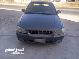  1 سيارة فيرنا للبيع موديل 2000