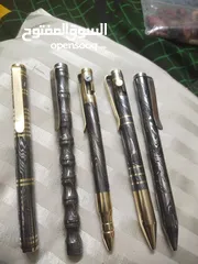  4 Handmade Damascus Steel Pen Ballpoint