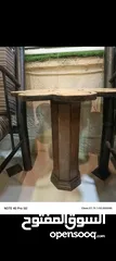 5 طاولة خشب متين