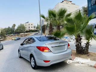  4 هونداي اكسنت 2014فل اوتماتك بنزين 4 غيار بحالية ممتازة الله يبارك لصاحب النصيب ..