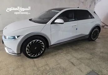  17 هونداي ايونيك 5 2022 فحص كامل عداد قليل الفل فل وراد كوريا إضافات مميزة
