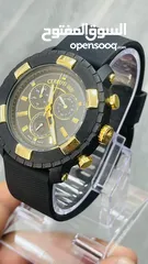  1 Cerruti 1881 swiss made الساعة بحالة الوكالة بدون علبة وكفالة توقيت رياضي Stopwatch Date and day