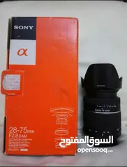  4 كاميرا ومعدات سوني للبيع (كاميرا مع اربعة عدسات) بحال الوكالة