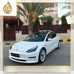  6 تيسلا موديل 2022 TESLA MODEL 3 بدفعة اولى 2400