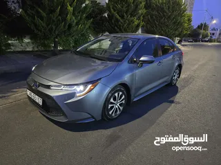  24 تويوتا كورولا 2022 XLE فحص كامل فل كامل جلد تدفئة شاحن وايرلس كراسي كهروباء ياباني بطارية ليثيوم