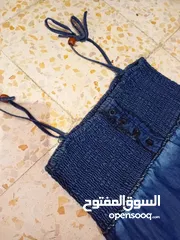  2 فستان ازرق  جينز